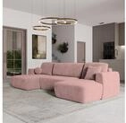 Masseno Ecksofa SENTUM mit Schlaffunktion U-Form, Sofa mit Bettkasten