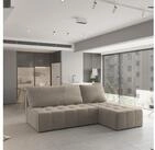 Masseno Ecksofa DOMIRA mit Schlaffunktion L-Form, Sofa mit Bettkasten