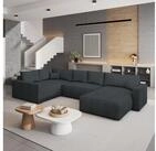 Masseno Ecksofa VELAMI mit Schlaffunktion U-Form, Sofa mit Bettkasten