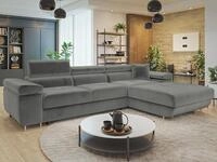 MIRJAN24 Ecksofa Torezio Mini, mit Bettkasten und Schlaffunktion, Einstellbare