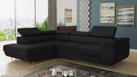 Sofnet Ecksofa Caris Cord, mit Schlaffunktion und Bettkasten, Wohnlandschaft mit