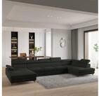 Masseno Ecksofa MONTIVA mit Schlaffunktion U-Form, Sofa mit Bettkasten