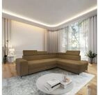 Masseno Ecksofa ALVORO mit Schlaffunktion L-Form, Sofa mit Bettkasten
