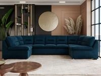 MKS M&Ouml;BEL Ecksofa COMODO U, Set, Sofa big XXL, Wellenfedern, Wohnlandschaft...
