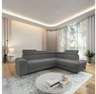 Masseno Ecksofa ALVORO mit Schlaffunktion L-Form, Sofa mit Bettkasten