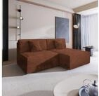 Masseno Ecksofa FIORO mit Schlaffunktion L-Form, Sofa mit Bettkasten