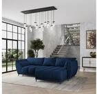 Masseno Ecksofa VESTANO mit Schlaffunktion L-Form, Sofa mit Bettkasten