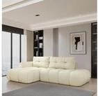 Masseno Ecksofa FLUMA mit Schlaffunktion L-Form, Sofa mit Bettkasten