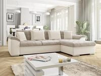 MIRJAN24 Ecksofa Diana Premium, mit Bettkasten und Schlaffunktion, Kissen-Set,...
