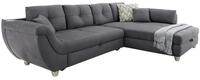 luma-home Ecksofa 15230, mit Schlaffunktion und gro&szlig;em Bettkasten...