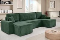 Beautysofa Ecksofa mit Bettkasten, im Cordstoff HEKTOR U, mit Schlaffunktion,...