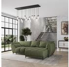 Masseno Ecksofa VESTANO mit Schlaffunktion L-Form, Sofa mit Bettkasten