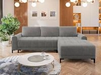 MIRJAN24 Ecksofa Aris L, mit Bettkasten und Schlaffunktion, Ausziehmechanismus...