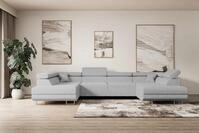 ALTDECOR Wohnlandschaft GUSA-U, Couch mit Schlaffunktion, Wohnzimmer - Ecksofa,
