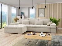MIRJAN24 Ecksofa Bangkok Premium, mit Bettkasten und Schlaffunktion, Moderne...