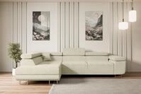 ALTDECOR Ecksofa GUSA-L, Couch mit Schlaffunktion, Wohnzimmer - Wohnlandschaft,