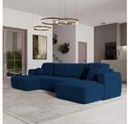 Masseno Ecksofa SENTUM mit Schlaffunktion U-Form, Sofa mit Bettkasten