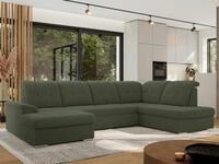 MKS M&Ouml;BEL Ecksofa MADRITO U, set, Sofa U-form, mit Schlaffunktion und...