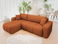MIRJAN24 Ecksofa Fetrinu, mit Bettkasten und Schlaffunktion, L-Form, Seite...