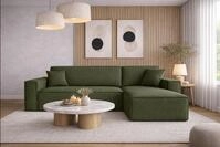 Kaiser M&ouml;bel Ecksofa mit schlaffunktion und bettkasten, Eckcouch L-Form BEST...
