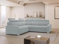 MIRJAN24 Ecksofa Oslo 2rR2p, mit Schlaffunktion und Bettkasten, L-Form, Seite