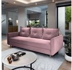 Masseno Sofa NAPOL mit Schlaffunktion, Schlafsofa, Couch mit Bettkasten