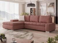 MIRJAN24 Ecksofa Orkan Mini, mit Bettkasten und Schlaffunktion, Universell,...