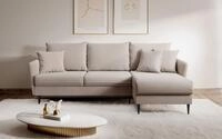 Selsey Ecksofa VOLIO, mit Schlaffunktion, luxuri&ouml;sem Samt-Look,...