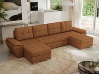 MKS M&Ouml;BEL Ecksofa UMBRIA U, Set, Schlafsofa U-form, Wellenfedern, T30-Schaum,