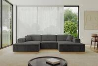 ALTDECOR Wohnlandschaft IREA-U1-v2, Sofa Praktische Bequeme Funktionsecke Couch