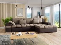 MIRJAN24 Ecksofa Bangkok, mit Bettkasten und Schlaffunktion, L-Form,...