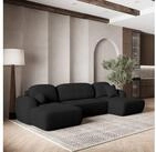 Masseno Ecksofa SAVONA mit Schlaffunktion U-Form, Sofa mit Bettkasten