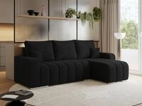 MKS M&Ouml;BEL Ecksofa KIRASSO L, Set, Schlafcouch, Bonellfedern, lose Kissen,...