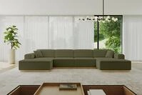 ALTDECOR Wohnlandschaft IREA-U2-v2, Sofa Praktische Bequeme Funktionsecke Couch