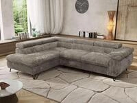 MKS M&Ouml;BEL Ecksofa PABLO L, Set, HR35-Schaum, Metallbeinen, Wellenfedern,...