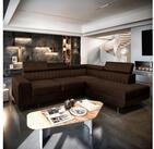 Masseno Ecksofa NOLA mit Schlaffunktion L-Form, Sofa mit Bettkasten