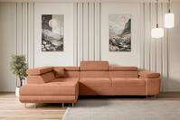 ALTDECOR Ecksofa GUSA-L, Couch mit Schlaffunktion, Wohnzimmer - Wohnlandschaft,