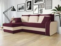MIRJAN24 Ecksofa Kris, mit Schlaffunktion und zwei Bettkasten, L-Form mit...