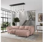 Masseno Ecksofa VESTANO mit Schlaffunktion L-Form, Sofa mit Bettkasten