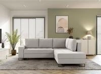 Selsey Ecksofa LARELLE, mit Schlaffunktion, Bettkasten & Chenille-Bezug, 245 cm