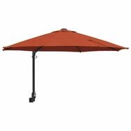 vidaXL Sonnenschirm Garten-Sonnenschirm Terrakotta 248 x 248 x 148 cm