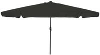 vidaXL Sonnenschirm Garten-Sonnenschirm Schwarz 395 x 395 x 245 cm Polyester