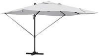 vidaXL Sonnenschirm Sonnenschirm Sand 351 x 250 x 253 cm Polyester und Aluminium