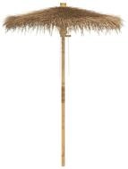 vidaXL Sonnenschirm Tiki-Schirm mit Bananenblatt-Dach 150 cm Bambus
