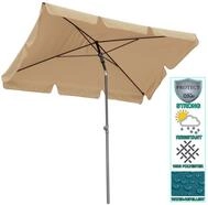 Quick Star Sonnenschirm Balkon Sonnenschirm 200x125cm Rechteckig, LxB: 125x200...
