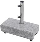 doppler&reg; Sonnenschirm Doppler Granitsockel 25 kg Balkonsockel mit Rollen &oslash; 25...