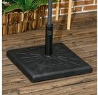 Outsunny Schirmhalter Sonnenschirmst&auml;nder 19 kg, f&uuml;r St&ouml;cke bis &Oslash; 48 mm,