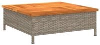 vidaXL Schirmhalter Verkleidung f&uuml;r Sonnenschirmst&auml;nder Grau 70x70x25 cm, 1...