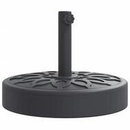 vidaXL Schirmhalter Sonnenschirmst&auml;nder f&uuml;r &Oslash;38/48 mm Mast 25 kg Rund, 1 tlg.