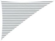 vidaXL Sonnensegel Sonnensegel Hellgrau und Wei&szlig; 3 x 4 x 5 m, (1-tlg)